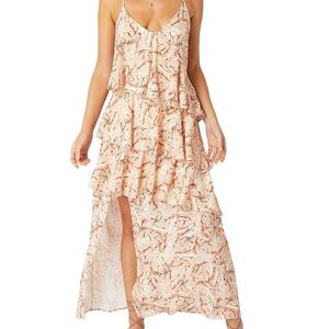MINKPINK palm midi dress